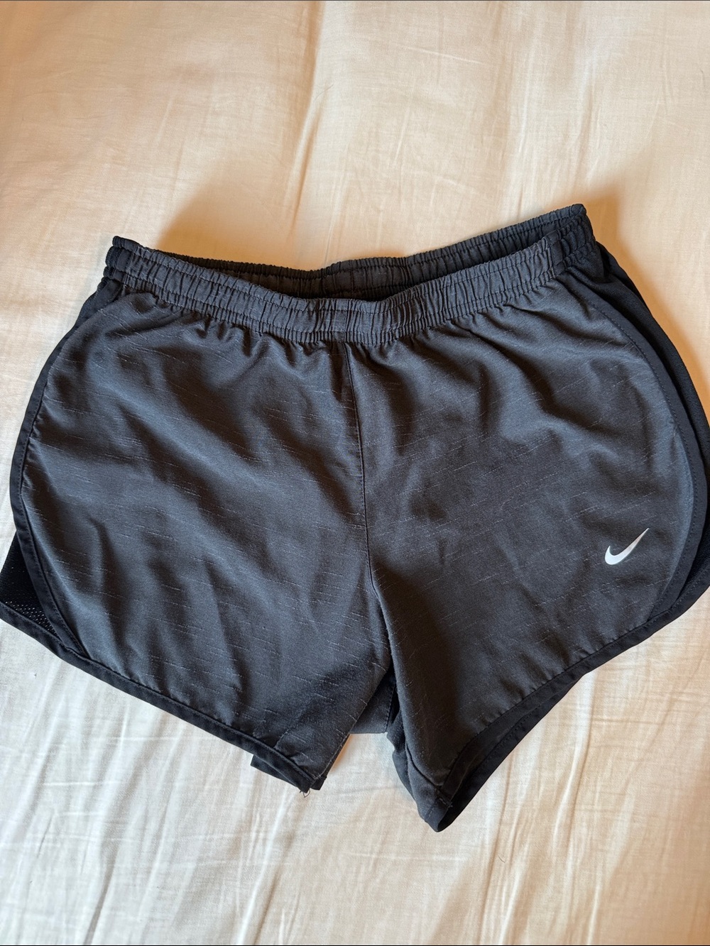 Nike Girl’s Athletic Dri-FIT Shorts with White Swoosh